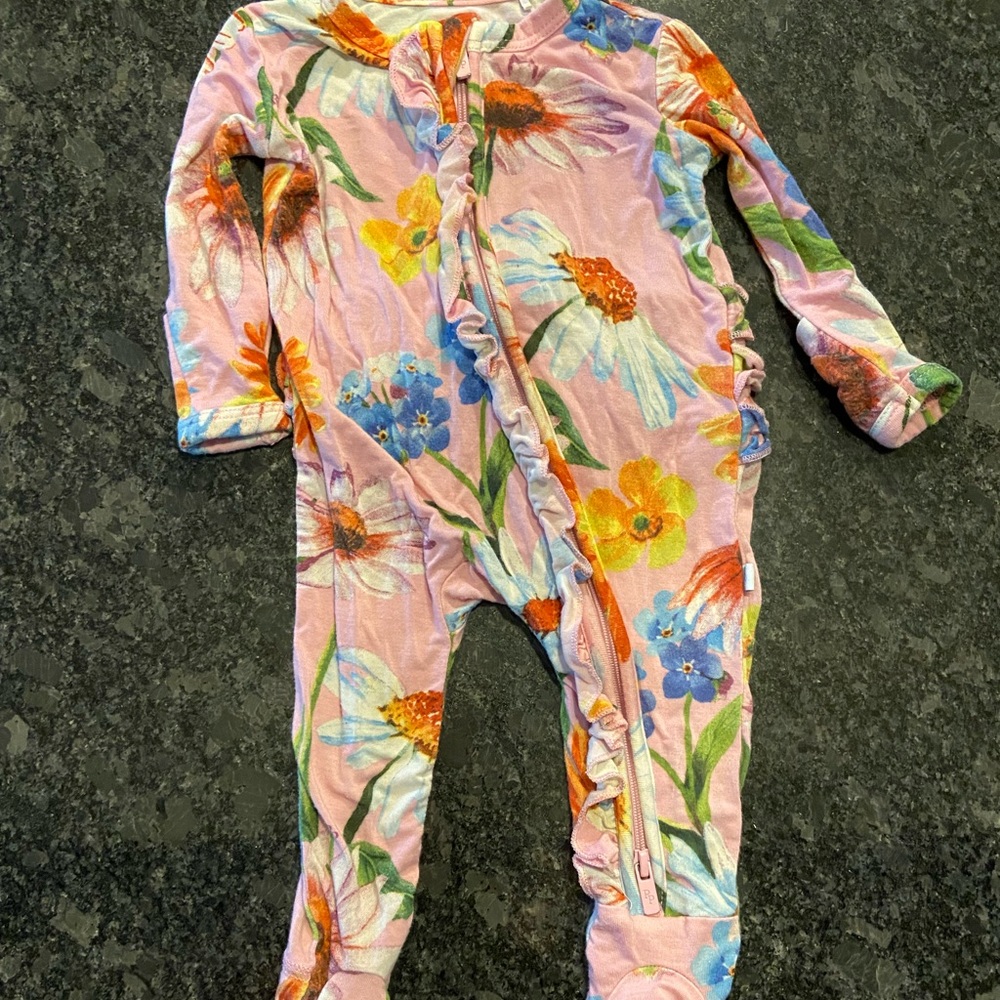 Posh peanut floral sleeper